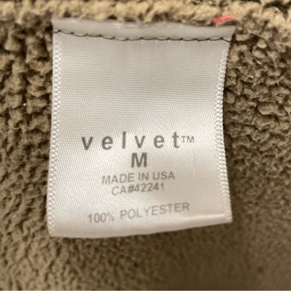 0live & Tan faux suede VELVET Brand Jacket - Picture 9 of 10